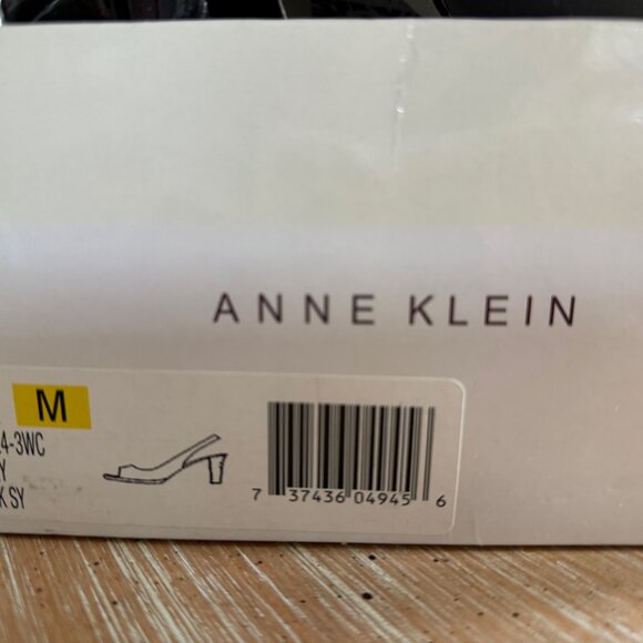Anne Klein sequined sling backs size 7.5 M - Picture 5 of 6